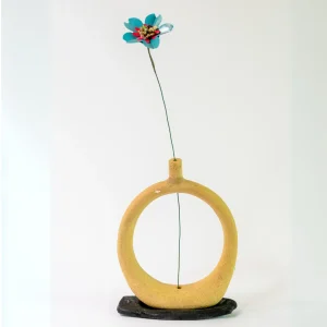 florero en cerámica gres
